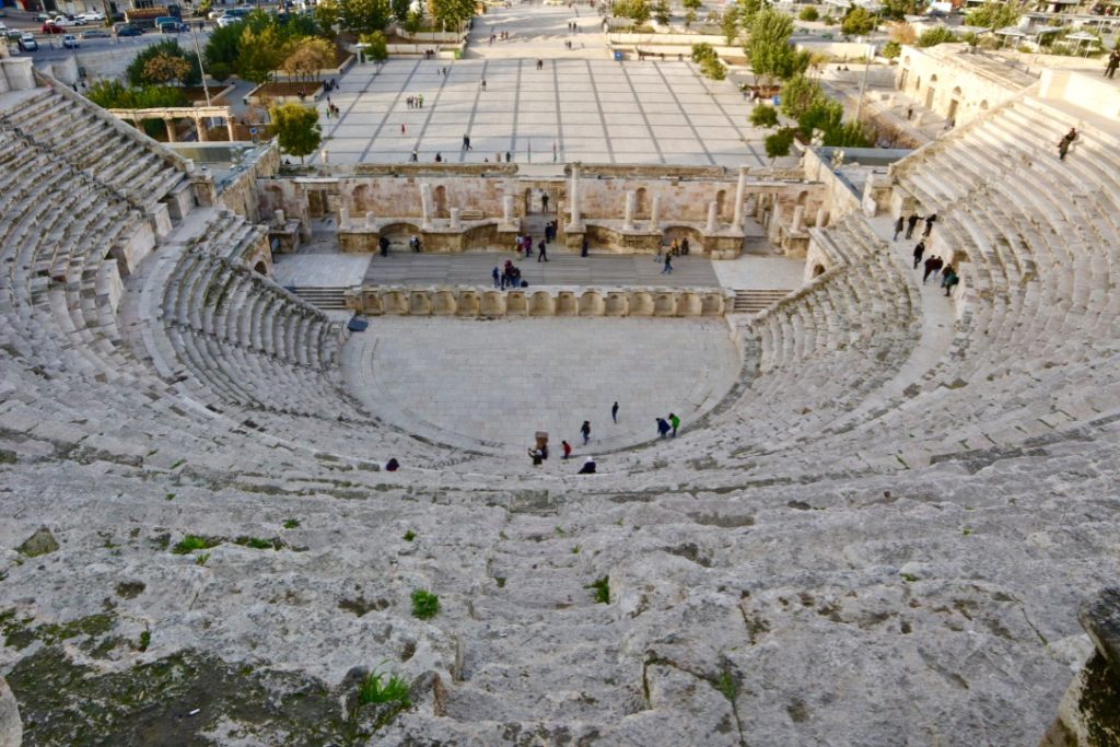 Roman amphitheater, Amman