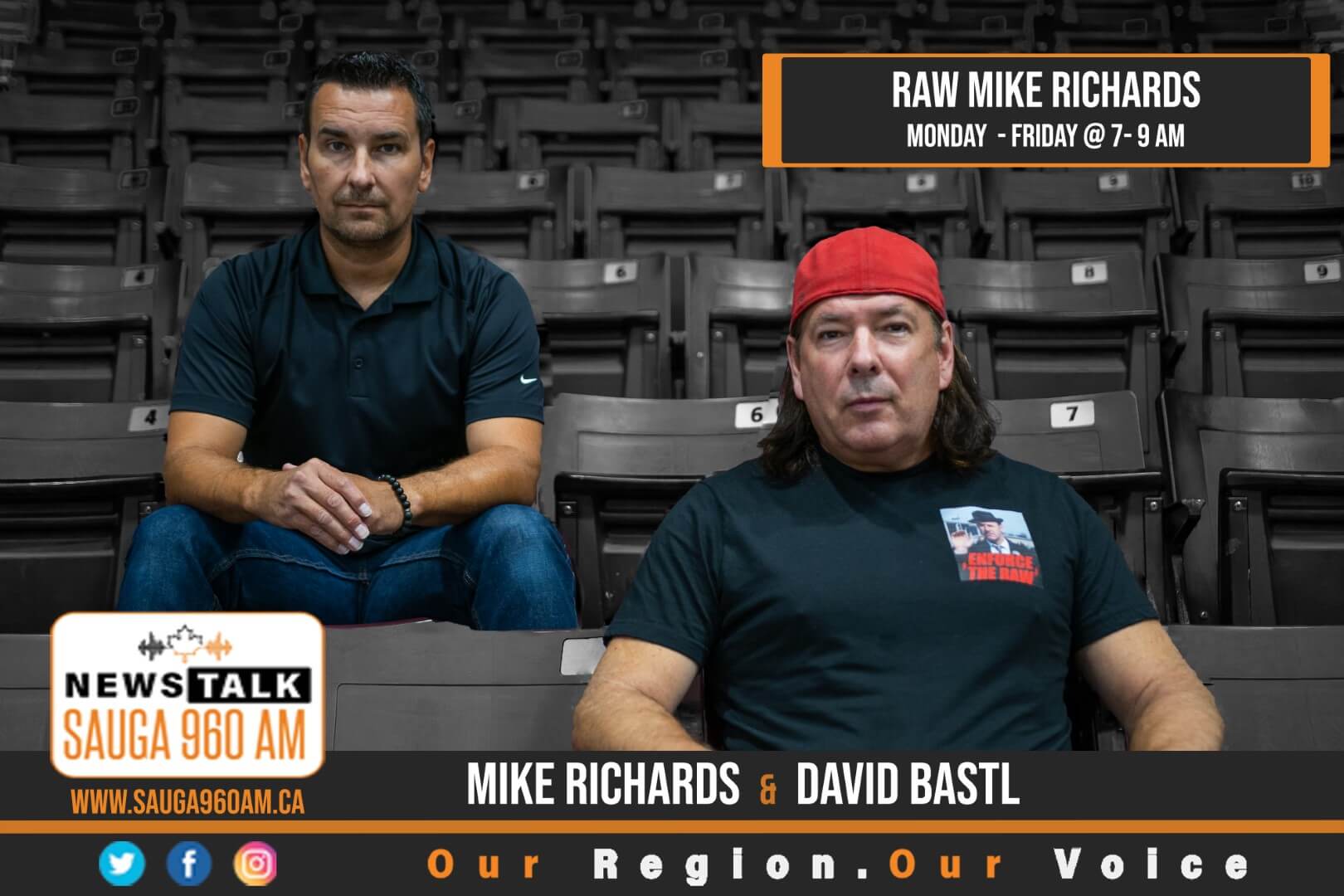 Picture of Mike Richards and David Bastl
