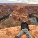 Wayne at Horseshoe Bend, Arizona