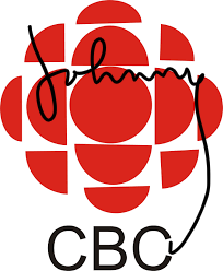 CBC Logo with "Johnny" written through it