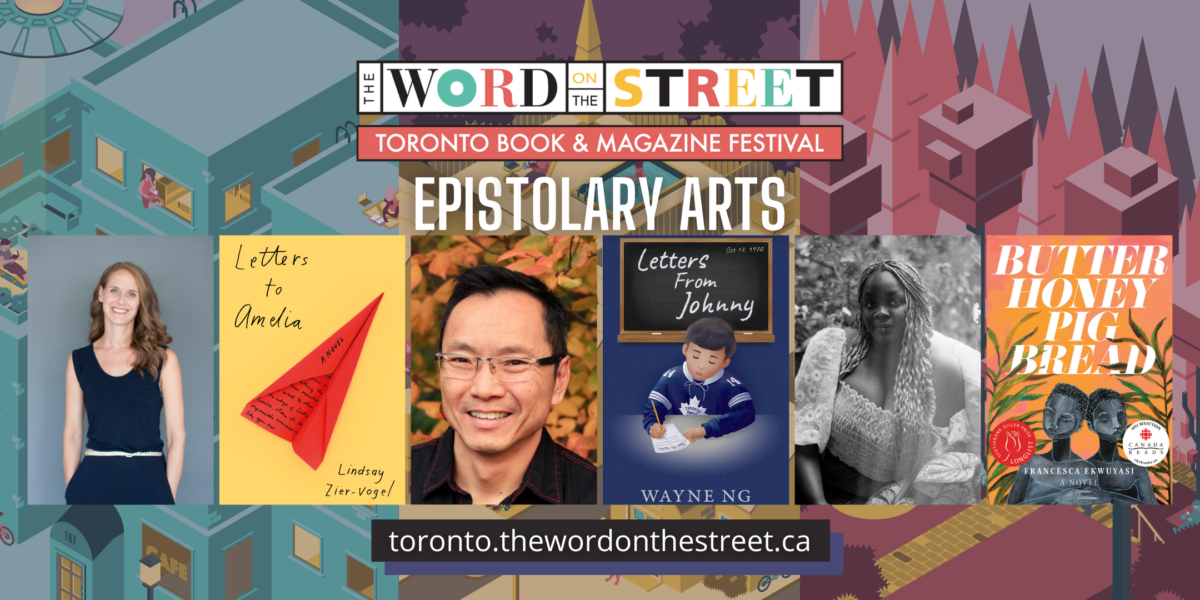 Word On The Street. Toronto Book & Magazine Festival Event Poster for Epistolary Arts. Wayne Ng