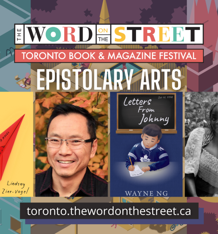 Word On The Street. Toronto Book & Magazine Festival Event Poster for Epistolary Arts. Wayne Ng