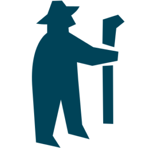 Shepherd.com logo of a shepherd