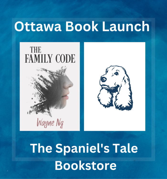 Book Launch for Wayne Ng's new novel THE FAMILY CODE at The Spaniel's Tale