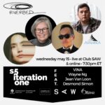 Riverbed Reading Series S5:i1 - Familial Roots with writers Wayne Ng, ViNa Nguyễn, Jean Van Loon and filmmaker Desmond Simon May 15, 2024 at Club SAW in Ottawa.