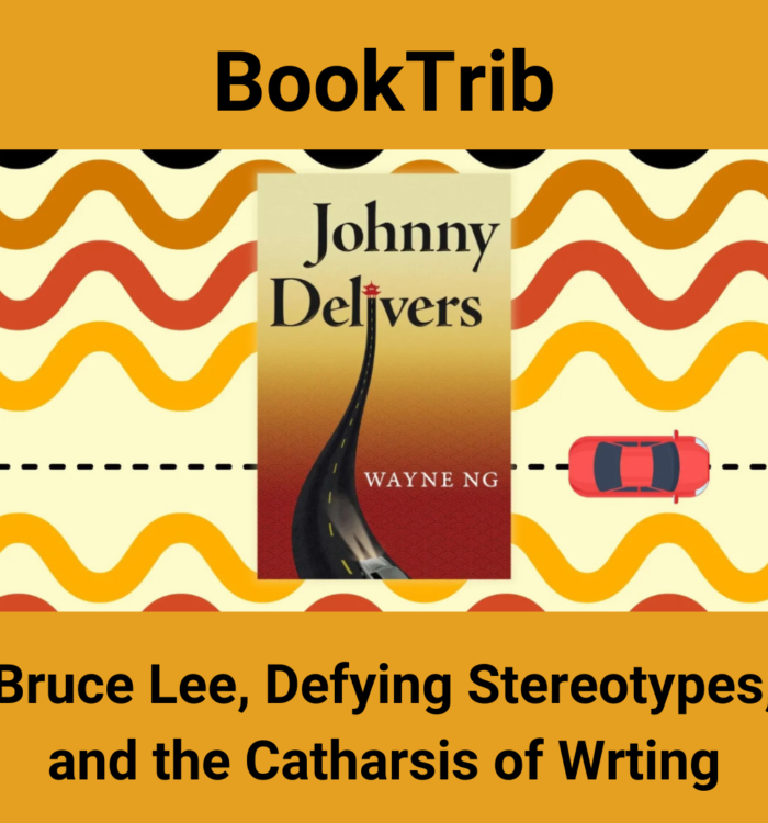 BookTrib article by Wayne Ng about JOHHNY DELIVERS. "Bruce Lee, defying Stereotypes, and the Catharsis of Writing". Image of book cover.